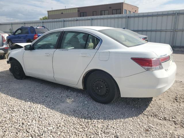 1HGCP2F39BA015018 - 2011 HONDA ACCORD LX WHITE photo 2