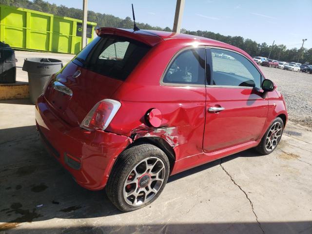 3C3CFFBR1FT652412 - 2015 FIAT 500 SPORT RED photo 3