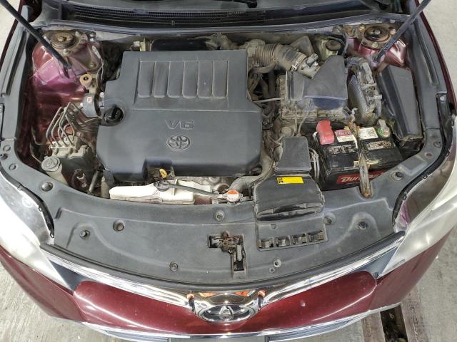 4T1BK1EB1GU215162 - 2016 TOYOTA AVALON XLE BURGUNDY photo 11