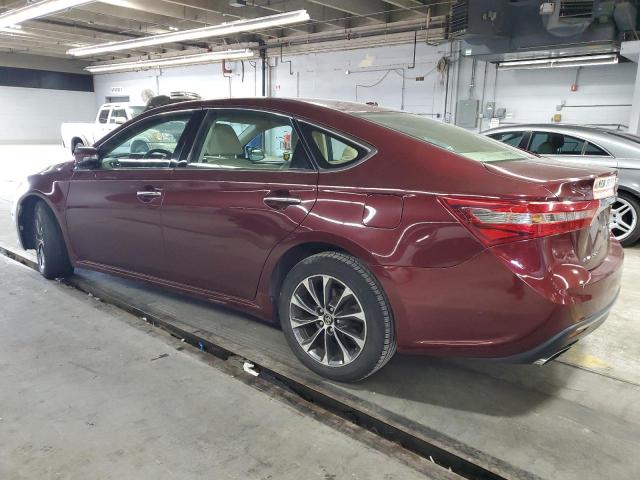 4T1BK1EB1GU215162 - 2016 TOYOTA AVALON XLE BURGUNDY photo 2