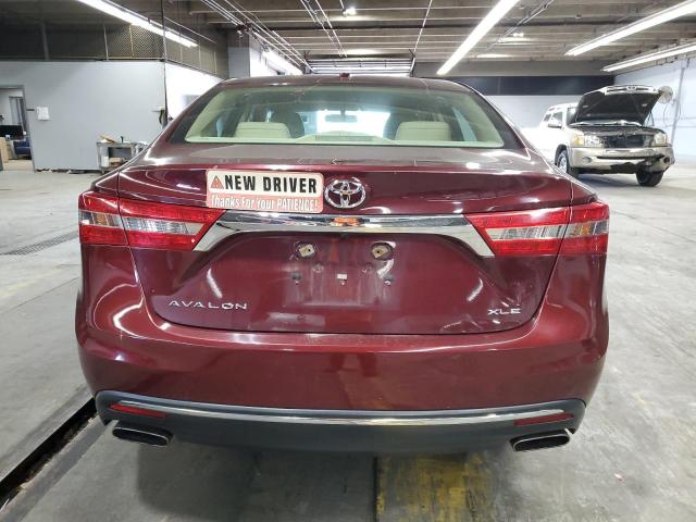 4T1BK1EB1GU215162 - 2016 TOYOTA AVALON XLE BURGUNDY photo 6