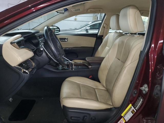 4T1BK1EB1GU215162 - 2016 TOYOTA AVALON XLE BURGUNDY photo 7