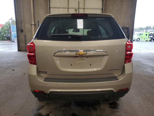 2GNALBEKXG1149135 - 2016 CHEVROLET EQUINOX LS BEIGE photo 6