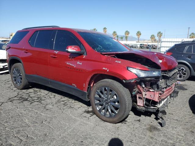 1GNEVJKW4NJ143931 - 2022 CHEVROLET TRAVERSE RS RED photo 4