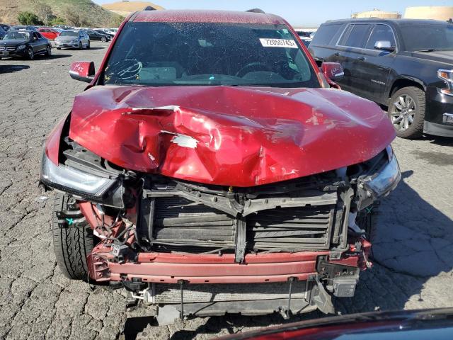 1GNEVJKW4NJ143931 - 2022 CHEVROLET TRAVERSE RS RED photo 5