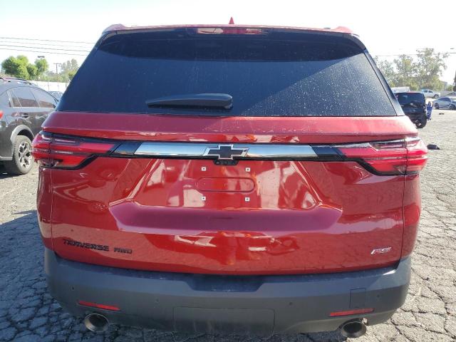 1GNEVJKW4NJ143931 - 2022 CHEVROLET TRAVERSE RS RED photo 6