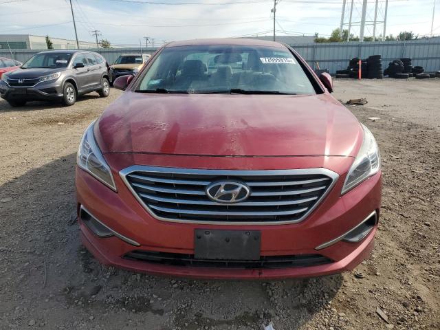 5NPE24AF8GH328306 - 2016 HYUNDAI SONATA SE 红色 照片 5