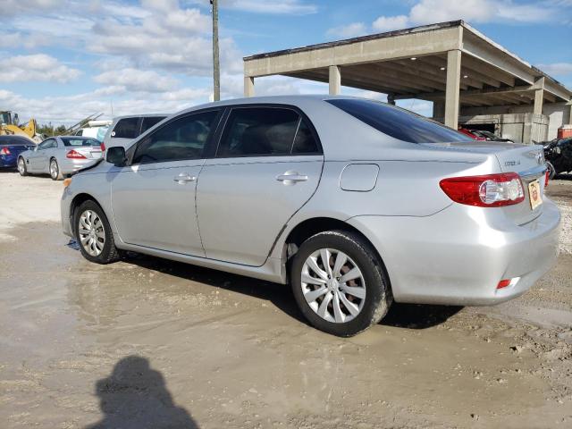 JTDBU4EE9C9173816 - 2012 TOYOTA COROLLA BASE SILVER photo 2