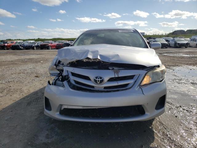 JTDBU4EE9C9173816 - 2012 TOYOTA COROLLA BASE SILVER photo 5