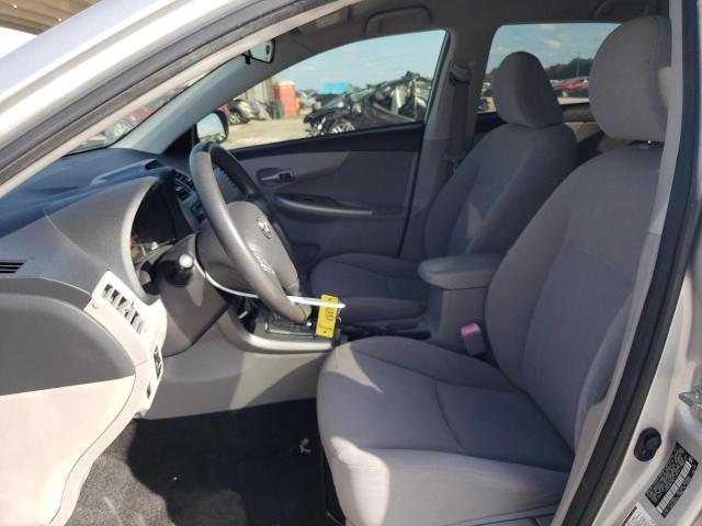 JTDBU4EE9C9173816 - 2012 TOYOTA COROLLA BASE SILVER photo 7
