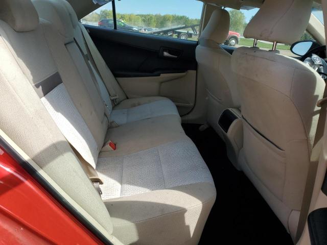 4T1BF1FK4CU617447 - 2012 TOYOTA CAMRY BASE RED photo 10