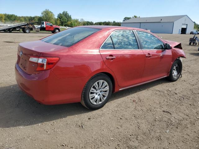 4T1BF1FK4CU617447 - 2012 TOYOTA CAMRY BASE RED photo 3