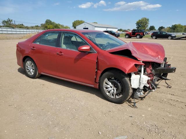 4T1BF1FK4CU617447 - 2012 TOYOTA CAMRY BASE RED photo 4