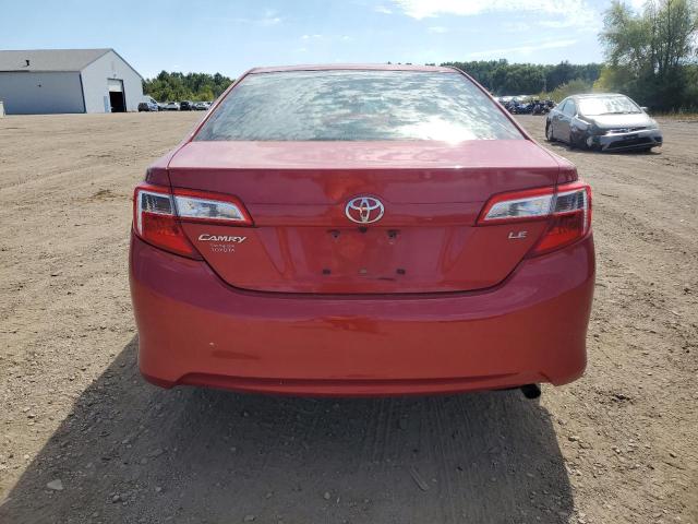4T1BF1FK4CU617447 - 2012 TOYOTA CAMRY BASE RED photo 6