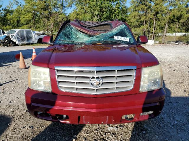 3GYEK62N54G248462 - 2004 CADILLAC ESCALADE EXT MAROON photo 5