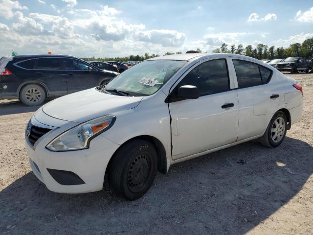 3N1CN7AP4FL811849 - 2015 NISSAN VERSA S WHITE photo 1