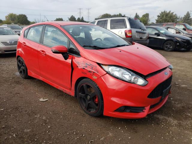 3FADP4GXXEM123547 - 2014 FORD FIESTA ST RED photo 4