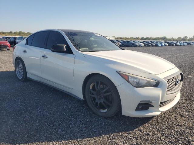 JN1BV7AR9FM407030 - 2015 INFINITI Q50 BASE WHITE photo 4