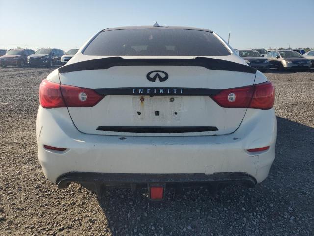 JN1BV7AR9FM407030 - 2015 INFINITI Q50 BASE WHITE photo 6