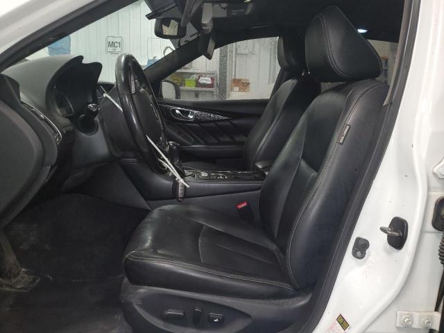 JN1BV7AR9FM407030 - 2015 INFINITI Q50 BASE WHITE photo 7