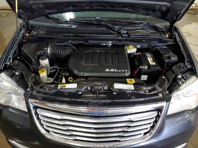 2C4RC1BG0DR706671 - 2013 CHRYSLER TOWN & COU TOURING BLACK photo 12