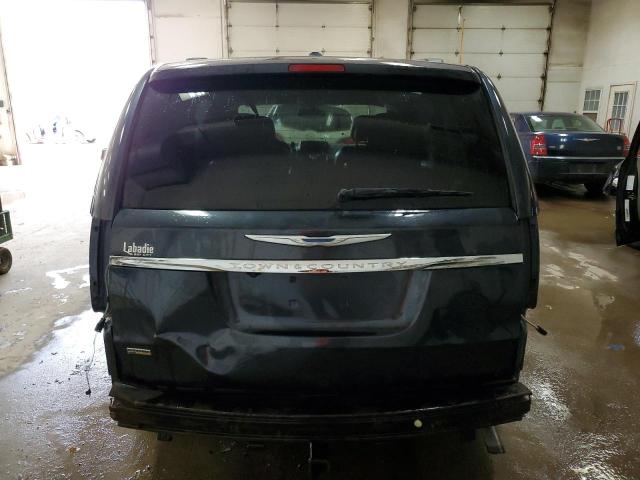 2C4RC1BG0DR706671 - 2013 CHRYSLER TOWN & COU TOURING BLACK photo 6
