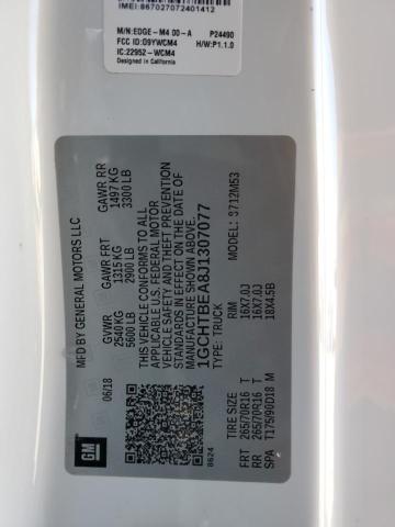 1GCHTBEA8J1307077 - 2018 CHEVROLET COLORADO WHITE photo 12