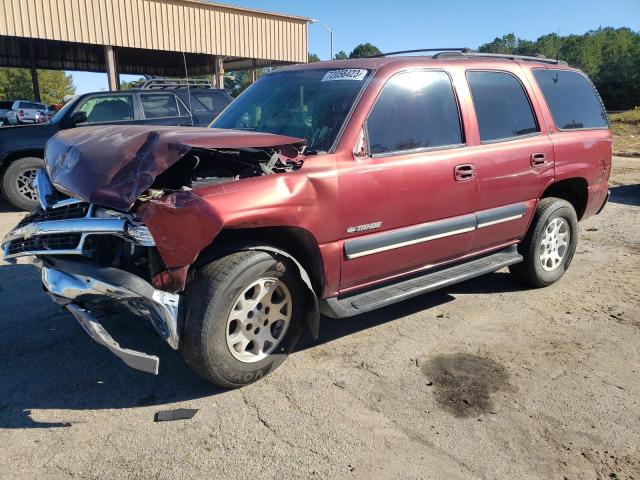 1GNEK13T61R176258 - 2001 CHEVROLET TAHOE K1500 BURGUNDY photo 1