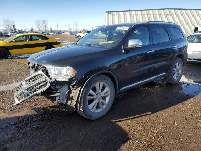 1C4RDJDG7DC670075 - 2013 DODGE DURANGO CREW BLACK photo 1