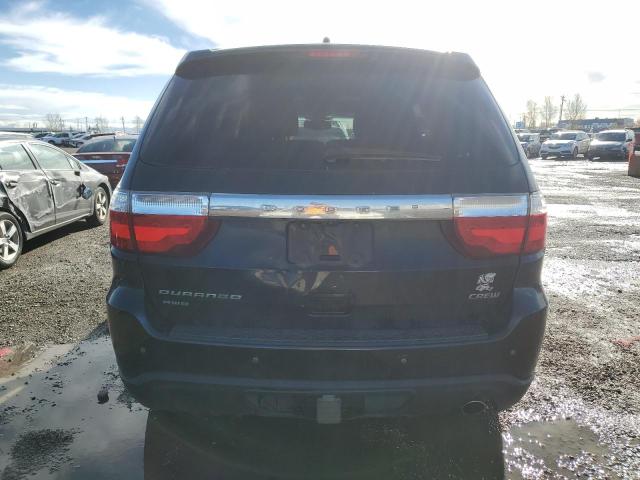 1C4RDJDG7DC670075 - 2013 DODGE DURANGO CREW BLACK photo 6