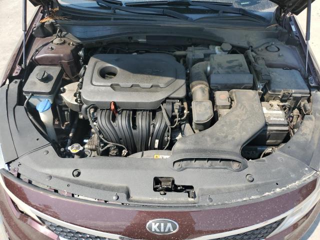 5XXGT4L37JG221405 - 2018 KIA OPTIMA LX Bordeaux photo 11