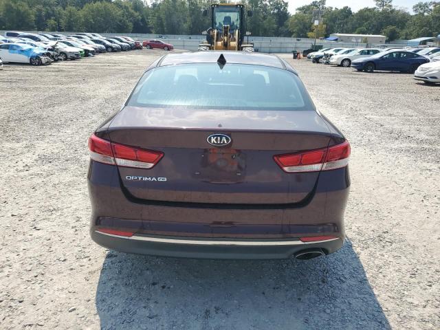5XXGT4L37JG221405 - 2018 KIA OPTIMA LX Bordeaux photo 6