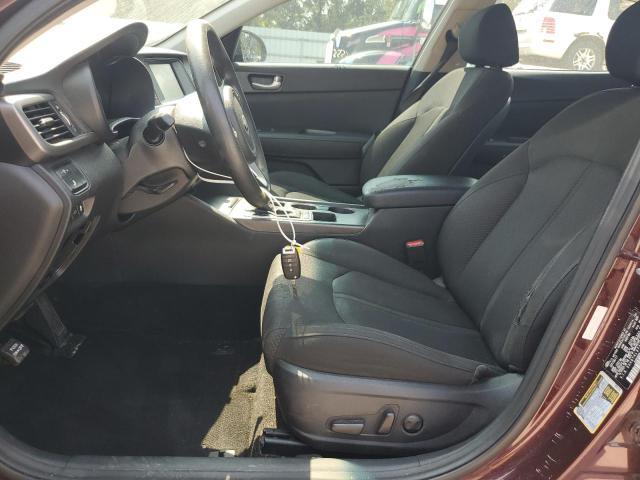 5XXGT4L37JG221405 - 2018 KIA OPTIMA LX Bordeaux photo 7