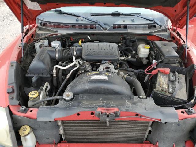 1D7HE22K85S138210 - 2005 DODGE DAKOTA ST RED photo 11