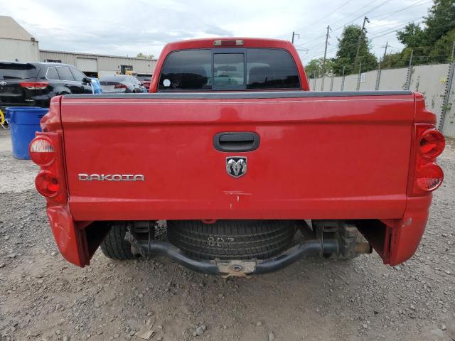 1D7HE22K85S138210 - 2005 DODGE DAKOTA ST RED photo 6