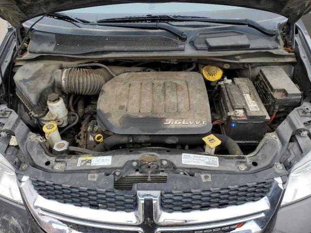 2C4RDGBG2HR549800 - 2017 DODGE GRAND CARA SE CHARCOAL photo 12