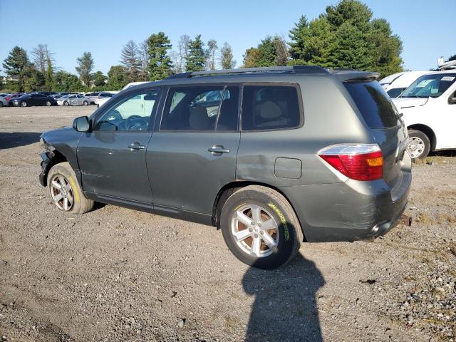 5TDBK3EH4AS005686 - 2010 TOYOTA HIGHLANDER GREEN photo 2