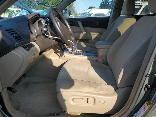 5TDBK3EH4AS005686 - 2010 TOYOTA HIGHLANDER GREEN photo 7