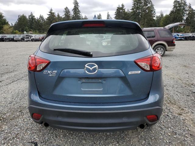 JM3KE4BY2G0907693 - 2016 MAZDA CX-5 SPORT BLUE photo 6