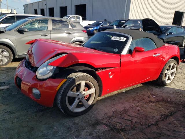 1G2MC35B38Y118324 - 2008 PONTIAC SOLSTICE RED photo 1