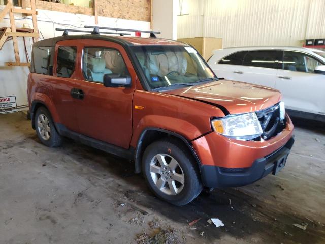 5J6YH2H78AL005238 - 2010 HONDA ELEMENT EX ORANGE photo 4