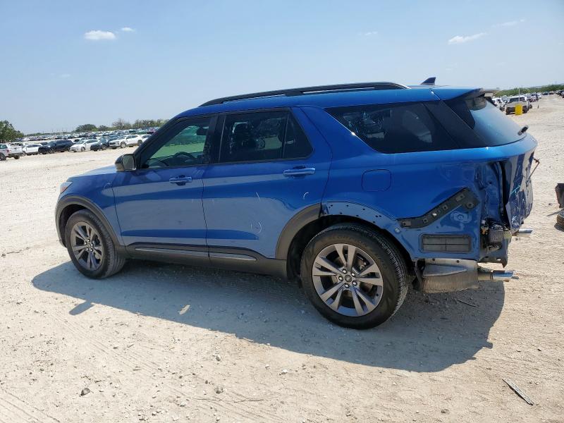 1FMSK7DH8NGB00935 - 2022 FORD EXPLORER XLT Көк фото 2