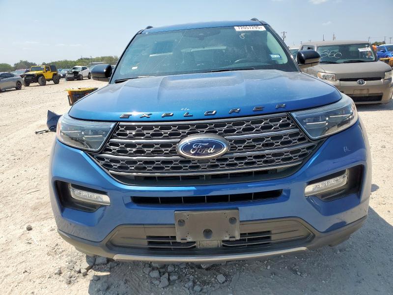 1FMSK7DH8NGB00935 - 2022 FORD EXPLORER XLT Көк фото 5