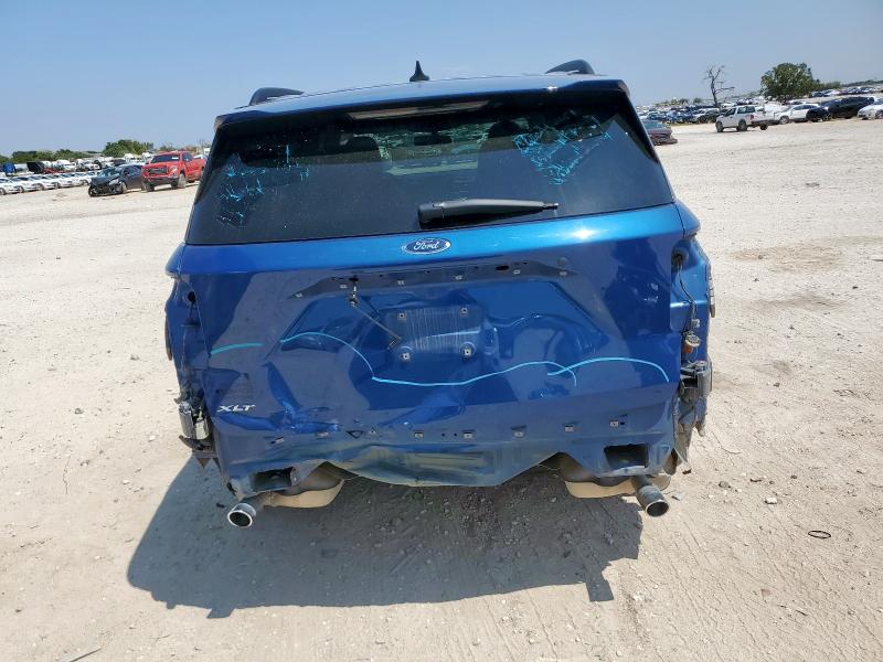 1FMSK7DH8NGB00935 - 2022 FORD EXPLORER XLT Көк фото 6