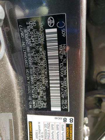 JTNB11HKXJ3034945 - 2018 TOYOTA CAMRY L 灰色 照片 13