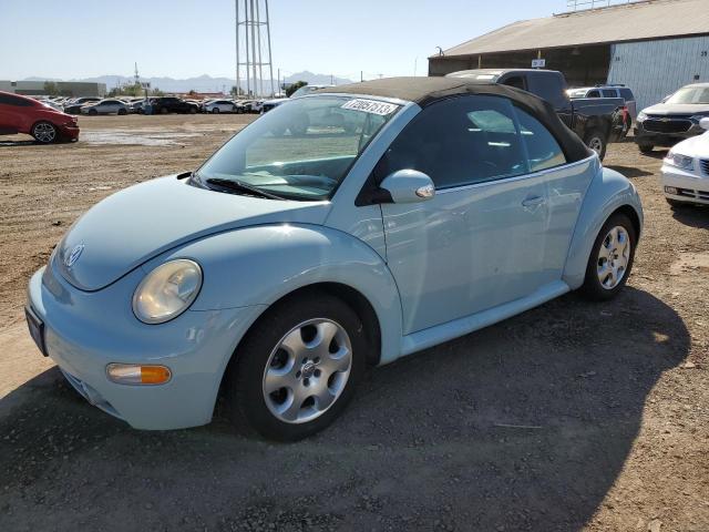 3VWCK21Y73M312371 - 2003 VOLKSWAGEN BEETLE CON GLS TEAL photo 1