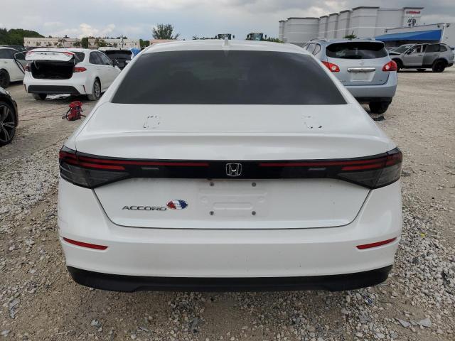 1HGCY1F36RA052495 - 2024 HONDA ACCORD EX WHITE photo 6