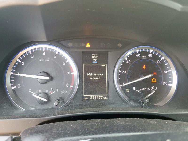 5TDKKRFH9GS130001 - 2016 TOYOTA HIGHLANDER XLE GRAY photo 9