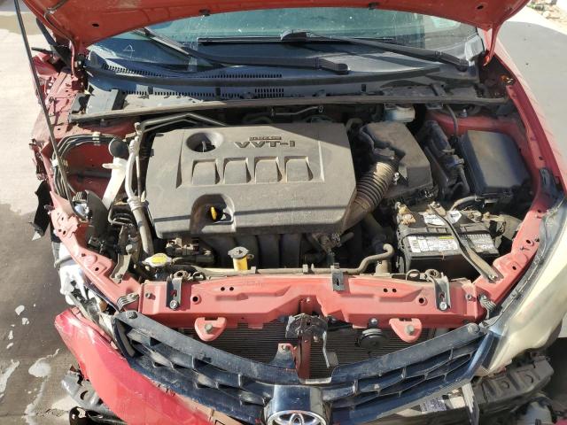 2T1BURHE3EC148433 - 2014 TOYOTA COROLLA L 红色 照片 11