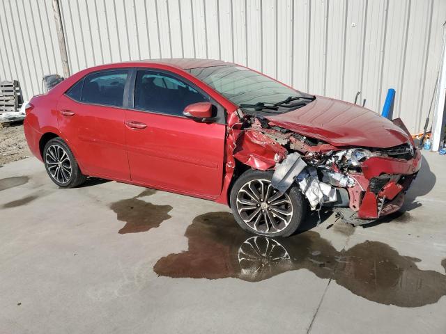 2T1BURHE3EC148433 - 2014 TOYOTA COROLLA L 红色 照片 4